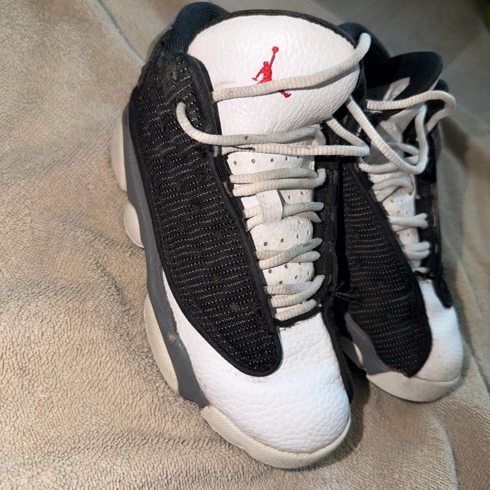 Jordan Kids Sneakers Black and White